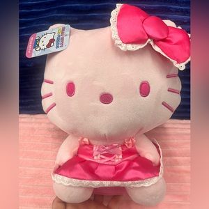 Hello Kitty and Friends Hello Kitty 12” Pink Monochrome Plush